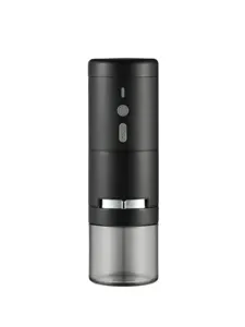 Portable Electric Burr Coffee Grinder S/S Burr Rechargeable Stainless Conical Burr Grinders With 7 Gear Grind Settings