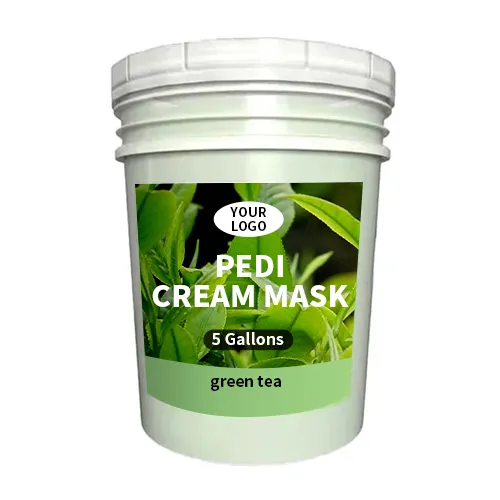 Private Label 5 Gallons Bucket Green Tea Pediucre Foot Cream Mud Mask