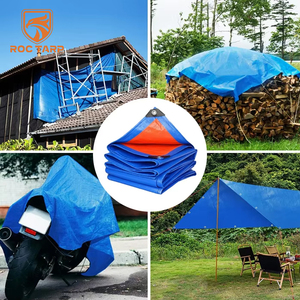 Bâche en PE robuste, imperméable et anti-UV, écologique, à <span class=keywords><strong>prix</strong></span> d'usine, pour camions, conteneurs, fermes et couvertures de bâtiments - Product Image 6