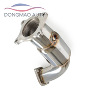 Tuyau d'échappement en acier inoxydable pour Subaru WRX (VM) 2.0T 2014-2025, Downpipe pour amélioration de la puissance, tuyau d'échappement à haut débit