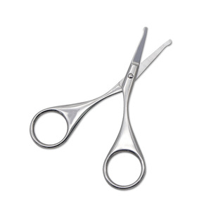 Nose Hair Trimmers Stainless Steel Manual Precision Cut For Facial Hair Grooming - Product Image 1