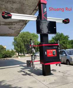 Alineadora de Ruedas Universal con Precio de Fábrica, Máquina de Alineación de Ruedas 3D con Pantalla Doble, Juego Completo y Gabinete Pequeño - Product Image 5