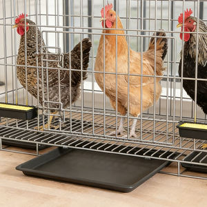 Poulaillers luxueux et modernes grande Cage pliante en treillis métallique enlèvement de la casserole fécale Cage de poulet de couche d'oeufs de petite taille pour un usage domestique - Product Image 4