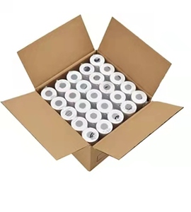 Papel térmico 80X80 hasta rollos 57*40mm 57*50mm 80*60mm Pos caja registradora térmica papel recibo rollo - Product Image 5