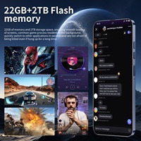Teléfono Inteligente S25 Ultra, Modelo 2025, 22GB+2TB de Memoria, Pantalla Clara de 7.3 Pulgadas, Doble SIM, Android 15, Teléfonos Móviles Globales Económicos