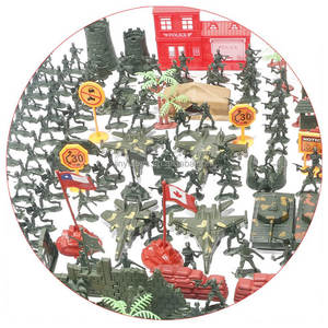 Ensemble de jeu de base <span class=keywords><strong>militaire</strong></span> personnalisé pour enfants armée hommes figurine arme avion jouet ensemble bloc de construction pour figurines de soldat - Product Image 3
