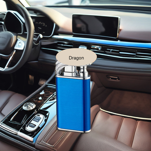 Mejor venta clásico dragón doble llama encendedor logotipo personalizado <span class=keywords><strong>gas</strong></span> Croc encendedor antorcha encendedor pala - Product Image 5