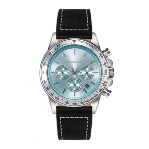 Montre à quartz avec cadran panda de 42 mm, lumineuse, étanche, chronographe multifonctionnel, montre pour homme - Product Image 4