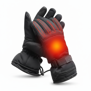 Guantes de esquí con calefacción eléctrica para hombre de nuevo diseño proveedor directo de fábrica guantes de esquí con pantalla táctil de logotipo y diseño personalizado de la mejor calidad - Product Image 1