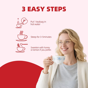 OEM ODM Prêt à expédier Sachets de tisane de rose et de jujube Mélange naturel de rose, goji et jujube Végétalien Sans OGM pour le bien-être général - Product Image 3