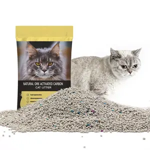 球膨润土粘土猫砂结块散装猫砂批发竞技场para gato膨润土猫砂