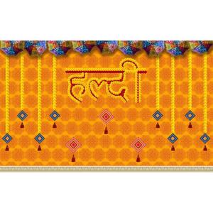 Pancarta Personalizada Impresa de 5x8 Pies Multicolor para Eventos Culturales, Bodas, Festivales, Decoración de Escenarios y Exhibiciones - Product Image 4