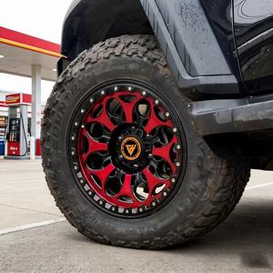 Rines FHJ Custing 6x139.7 de 17 18 19 20 21 22 23 24 Pulgadas, 6 Orificios, Negros, para Todoterreno 4X4, de Aleación de Aluminio para Autos de Pasajeros - Product Image 5