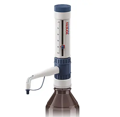 Digital Bottle Top Dispenser labor Chemical Resistant Fixed Volume 2.5-25ml Excellent chemische