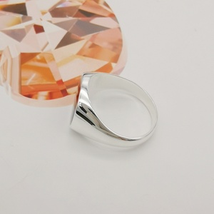 Thiết Kế Cá Nhân Nhẫn Bạc Cho Nam Giới Đen Epoxy Resin <span class=keywords><strong>Ring</strong></span> For Men Jewelry Making - Product Image 3