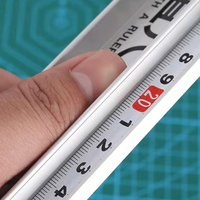 Regla de corte de seguridad Popular de 100cm/Regla de plotter de corte de publicidad de aluminio/regla recta