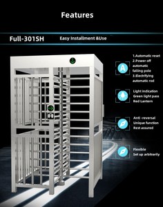 Tourniquet pleine hauteur pour une utilisation en salle de sport - Product Image 4