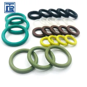 High Quality Standard Custom Color Wholesale Elastic Rubber NBR FKM EPDM Silicone O Ring