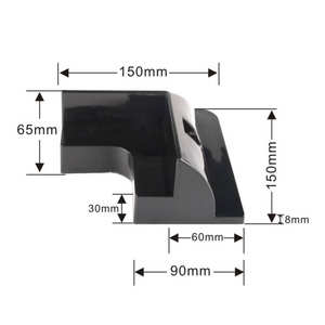 Soportes de montaje para Panel Solar, 4 esquinas sin taladro, resistentes a rayos UV, para RV, techo plano marino, Camping, furgoneta y caravana - Product Image 5