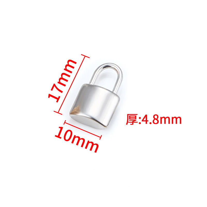 จี้ล็อคหัวเหล็ก10*17มม