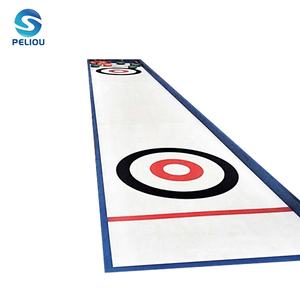 Pistas de pista de HIELO SINTÉTICO rizador de autolubricación portátil con piedras rizadoras de 20 cm de diámetro - Product Image 4