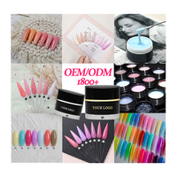 Oem Nouvelle Arrivée Rose Clair Extension Constructeur d'Ongles Gel Liquide Auto-Nivelant Constructeur d'Ongles Collection Polygels Logo Personnalisé