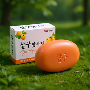 Apricot <b>Scented</b> Massage <b>Soap</b> K Beauty Formula Daily Skin Care All Skin Types - Product Image 3