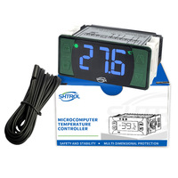 Contrôleur de température pour réfrigérateur SHTROL SH-512E, refroidissement, chauffage, dégivrage, fonctionnement du ventilateur, démarrage retardé pour réfrigérateur