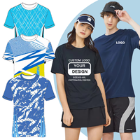 T-shirt vierge uni respirant avec étiquette de logo personnalisé T-shirt en polyester à épaules dénudées de qualité supérieure avec impression pour vêtements Échantillon gratuit
