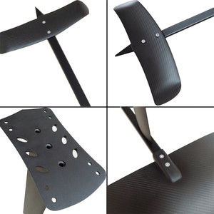 Grande aile carbone hydroptère avec creux en aluminium mât powerwd hydroptère planche de surf - Product Image 2