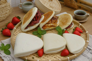 Fabricante superior OEM congelado Dim Sum envasado al vacío Gua Bao-Aperitivo congelado para restaurante a granel al por mayor - Product Image 3