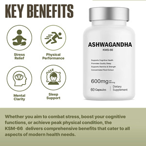 แคปซูลอัชวากันธา อาหารเสริมสำหรับนักกีฬา วีแกน เสริมพลังงาน บำรุงกล้ามเนื้อ ช่วยการนอนหลับ - Product Image 2