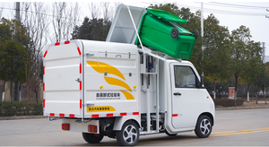 Camion de transfert de déchets électrique compact <span class=keywords><strong>KLF</strong></span>, autonomie <100 km, moteur 50-100 kW, batterie 30-50 kWh, directement de l'usine Hubei - Product Image 2