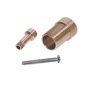 Kit d'extension pour vanne intégrée 1/2, longueur 3,7 cm, raccord en cuivre, accessoire de plomberie - Product Image 1