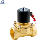 Vanne solénoïde hydraulique Micro 12v 2 pouces 3 pouces 24v 12v Dc 220v Ac électrique pour l'air, pièces de vanne de commande solénoïde