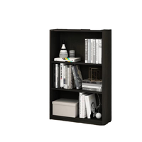 Bibliothèque de bureau en bois élégante et moderne, organisateur à plusieurs niveaux, armoire de rangement verticale pour étudiants, bureau à domicile ou salon