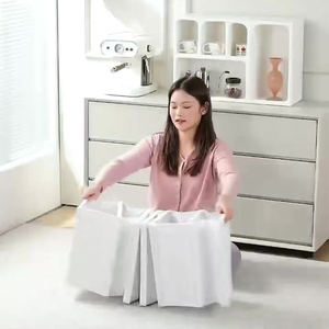 Tùy Chỉnh Stackable Có Thể Gập Lại Nhựa Nhà Vuông Trong Suốt Rõ Ràng Acrylic Pet Sneakers Giày Container Lưu Trữ Hộp - Product Image 5