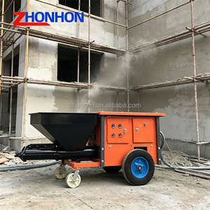 Machine à projeter le béton 380V à <span class=keywords><strong>prix</strong></span> abordable, machine à projeter le mortier, pulvérisateur de mortier facilement déplaçable - Product Image 2