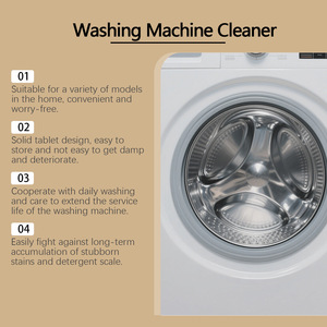 Tablettes de nettoyage pour lave-linge, nettoient efficacement la saleté et les taches dans le tambour de lave-linge et éliminent les odeurs désagréables - Product Image 4