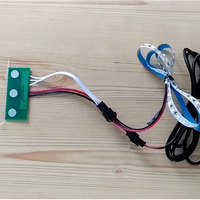 Module de commande de variateur de lumière LED tactile capacitif 12V pour miroir cosmétique