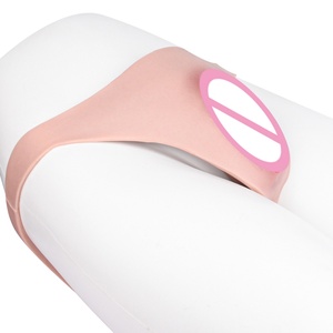 กางเกงในซิลิโคนกันน้ำ FAAK-G1226 สำหรับสาวประเภทสอง MTF ใช้ได้ทุกวัน ช่องคลอดซิลิโคนเสมือนจริง - Product Image 3
