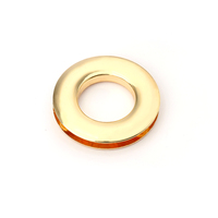 Livraison Rapide Accessoires de Quincaillerie en Gros Œillets Ronds en Métal Doré Clair Anti-Rouille de 5 mm de Diamètre Intérieur pour Sacs
