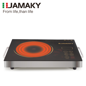 JAMAKY Fornello a Infrarossi per Uso Domestico 2800W, Piastra Elettrica Multifunzione Digitale, Fornello a Induzione - Product Image 1