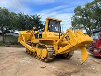 2023 STOCK utilisé Komatsu grand bulldozer lourd D155A-5 grand bulldozer bon marché à vendre à shanghai