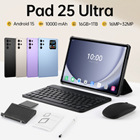 Tablet Pad 25 Ultra Android 15 Directo de Fábrica para Educación, Tablet Android 10.1" FHD de 16GB+1TB, Tablet Genial para Niños, Último Modelo