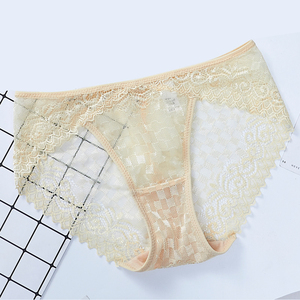 <span class=keywords><strong>Slip</strong></span> Sexy <span class=keywords><strong>Trasparenti</strong></span> in Pizzo Senza Cuciture a Vita Bassa per <span class=keywords><strong>Donna</strong></span> - Product Image 6