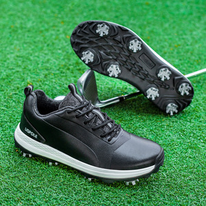 Chaussures de <span class=keywords><strong>golf</strong></span> pour hommes à crampons, modèle sport décontracté 520 avec semelle extérieure en caoutchouc à clous, vente en gros d'usine - Product Image 3