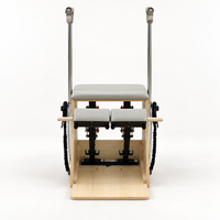 Chaise Wunda de qualité studio en bois massif, équipement de fitness à haute stabilité, ensemble de yoga Pilates pour usage commercial