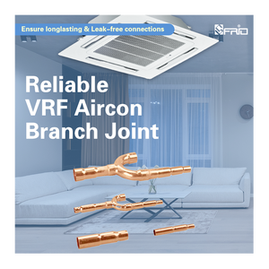 Phổ biến nhất <span class=keywords><strong>VRF</strong></span> hệ thống vrfvrv <span class=keywords><strong>refnet</strong></span> Y Kit <span class=keywords><strong>refnet</strong></span> cho <span class=keywords><strong>Midea</strong></span> CE-FQZHD-03 Đồng <span class=keywords><strong>refnet</strong></span> khớp với Top bán - Product Image 1