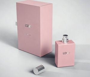 Caja de regalo de perfume deslizante de cartón de lujo con logotipo personalizado de fábrica, para botellas de vidrio de 10 ml y 50 ml, con papel de regalo. - Product Image 3